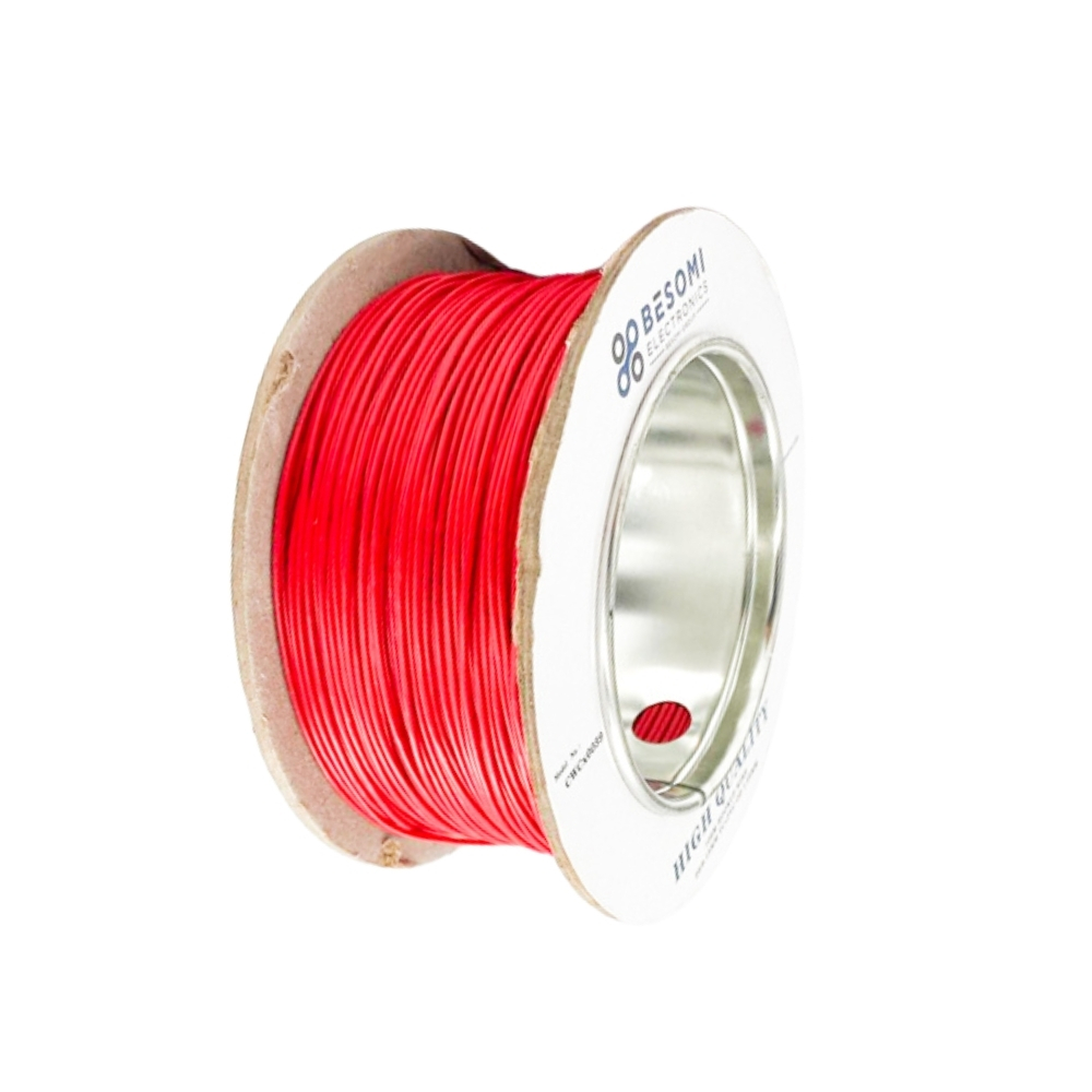 High Temperature Resistant Silicone Wire (18AWG 0.75mm2 1m Red & Black) CWCx0039 2