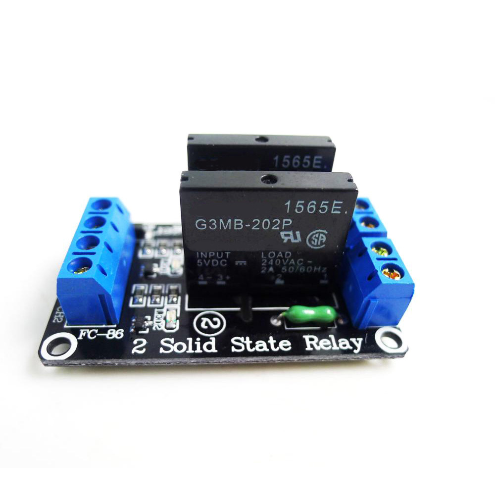 2 CH SOLID STATE RELAY (HIGH LEVEL TRIGGER)