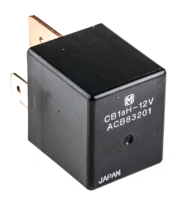 CB1AH-12V Panasonic Plug In Automotive Relay, 12V dc Coil Voltage, 70A Switching Current, SPST