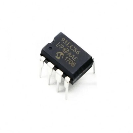 93LC86.P EEPROM Memory IC 16Kbit Microwire 3 MHz 8-PDIP