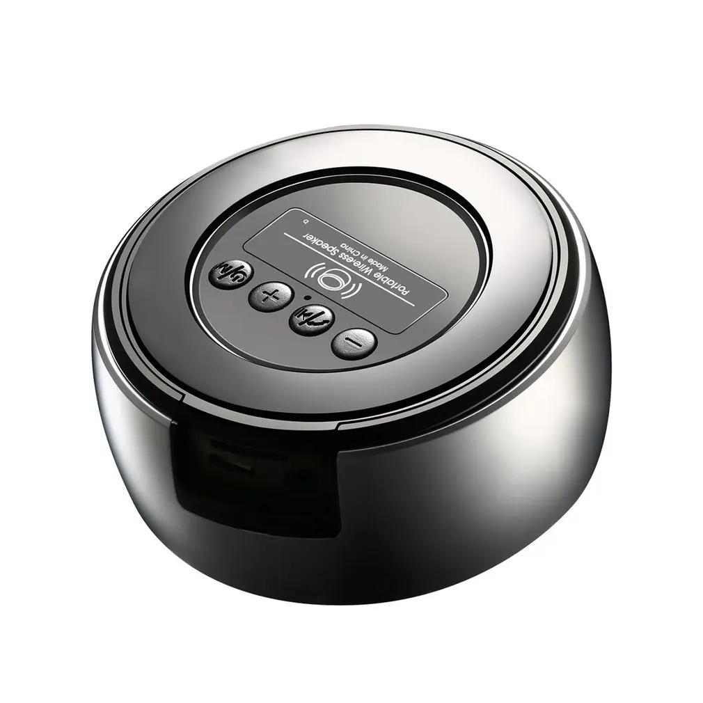 BS01 Recharge Smart Card Mini Speaker Portable Wireless Black