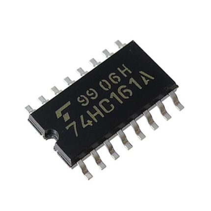 74HC161A - Presettable synchronous 4-bit binary counter; asynchronous
reset