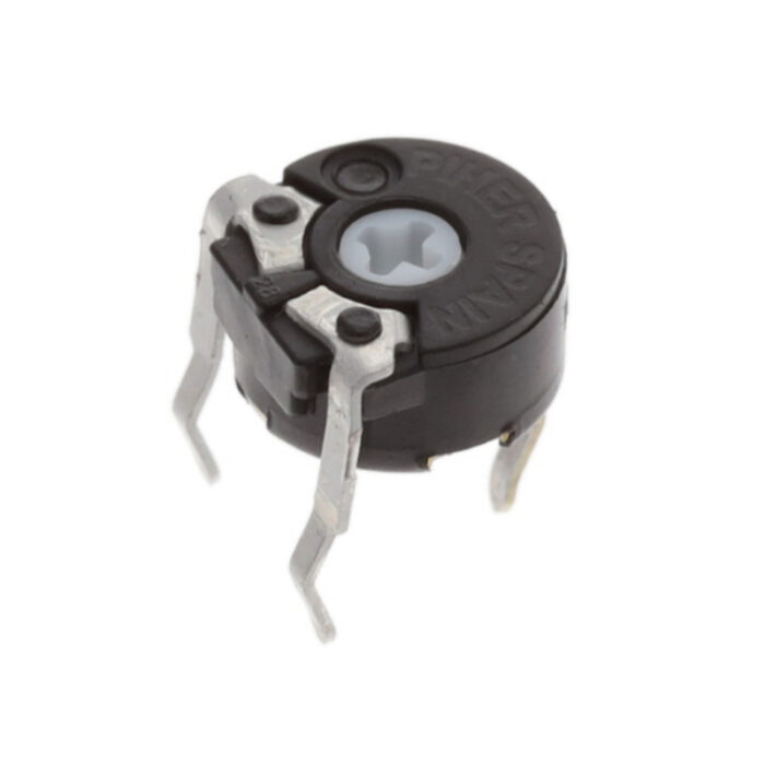 B1K,Trimmer Potentiometer - 1K Ohm Adjustable Resistor, Through-Hole, with 6mm Shaft PCPx0032 1