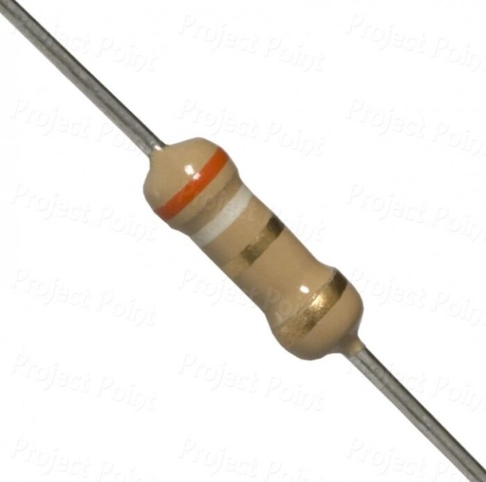 3.9 Ohm 1.2 W THROUGH HOLE WIREWOUND RESISTOR