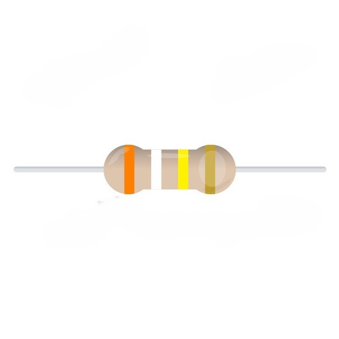 330K Ohm 1.2 W THROUGH HOLE WIREWOUND RESISTOR