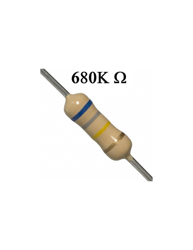 43K OHM 1/4W THROUGH HOLE RESISTOR