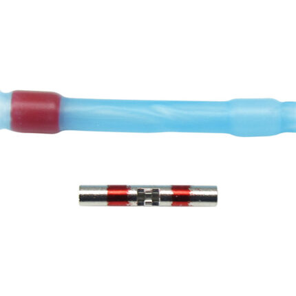 D-436-82 Butt Splice Red, TE Conn Connector Terminals Splice Terminal 20-26AWG Copper Alloy Red 27.94mm Nickel Bag/Box