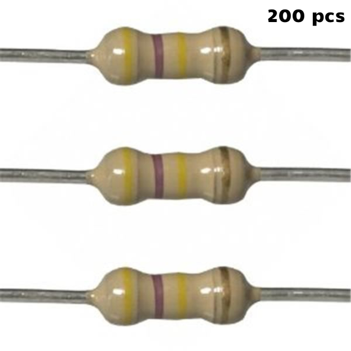 680K OHM 1 .4W THROUGH HOLE RESISTOR 200pcs/pack besomi electronics and components