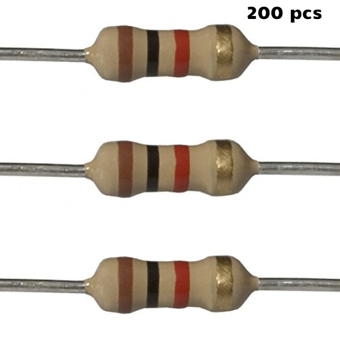 680K OHM 1 .4W THROUGH HOLE RESISTOR 200pcs/pack besomi electronics and components