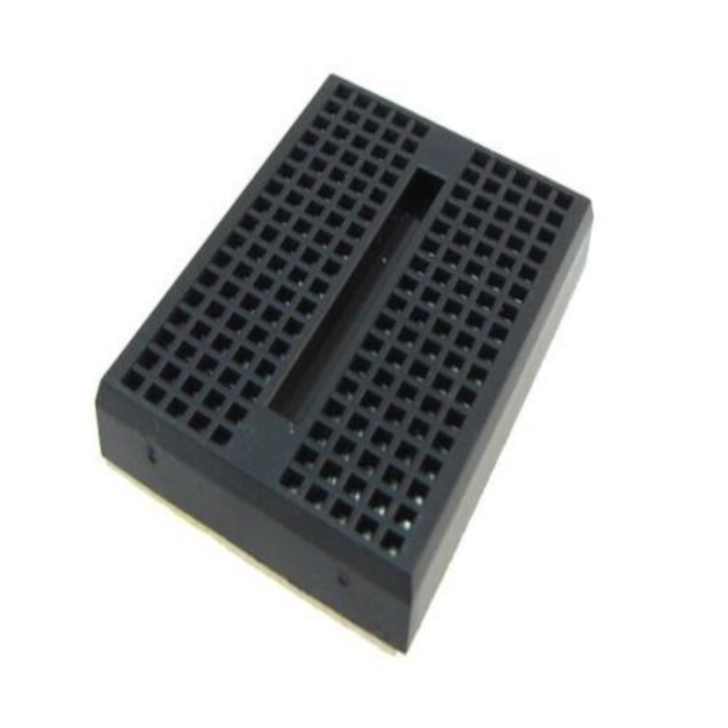 MINI SOLDERLESS BREADBOARD (34X45MM) BLACK