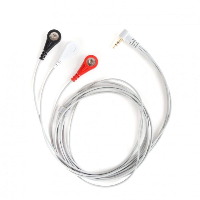 EMG CABLEECG/EMG cable that is 1m in length and has a 3.5mm phone jack