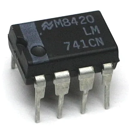 LM741CN DIP-8 Operational Amplifier