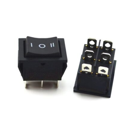 Rocker Switch On-Off-On 6Pin 15A
