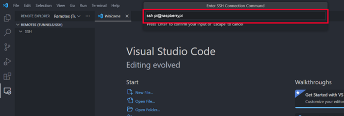Coding on Raspberry Pi remotely with Visual Studio Code Picture7