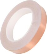 Copper Protection Tape, 20mm High Temperature Resistant Copper Foil Tape for Computers