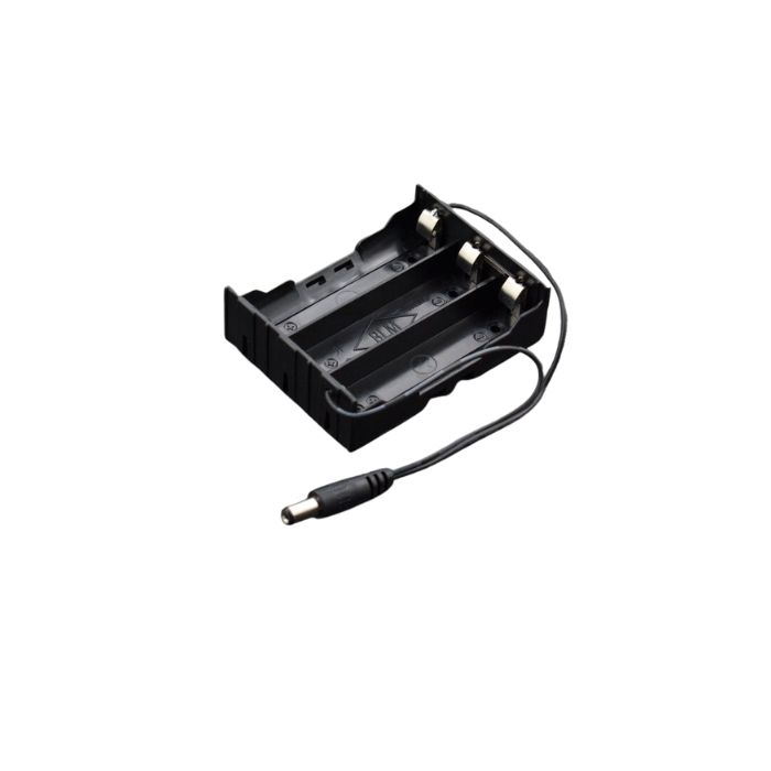 3 x 18650 Battery Holder with DC2.1 Power Jack
