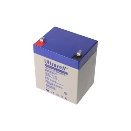 UL5-12 - Ultracell, 4.7Ah, 12V, Lead-Acid Battery