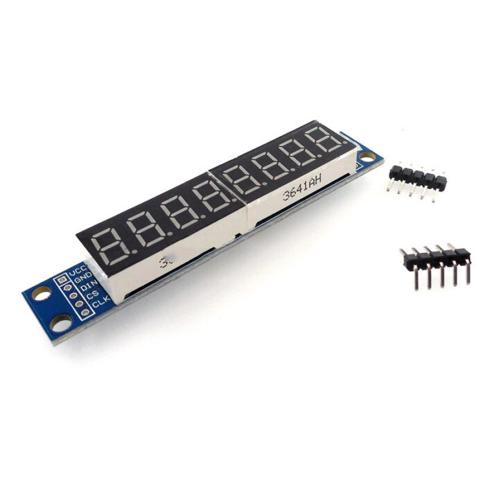 8-Digit 7-Segment Module LED Display - Professional LED Display Module for Numeric Representation .