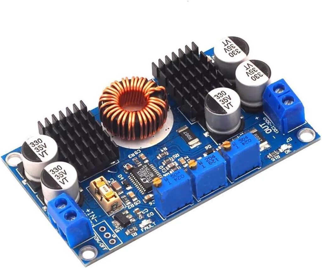 LTC3780  High-Frequency Capacitor Power Supply Module - Boost Constant Voltage DC 12-24V, 5-10A .