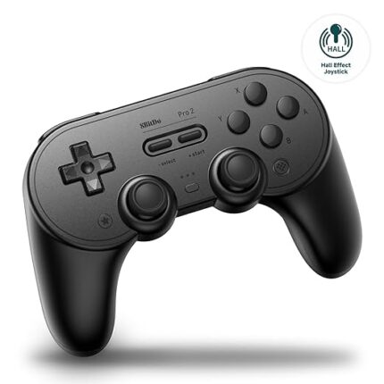 8BitDo Pro 2 Bluetooth GamePad - Hall edition/ Black