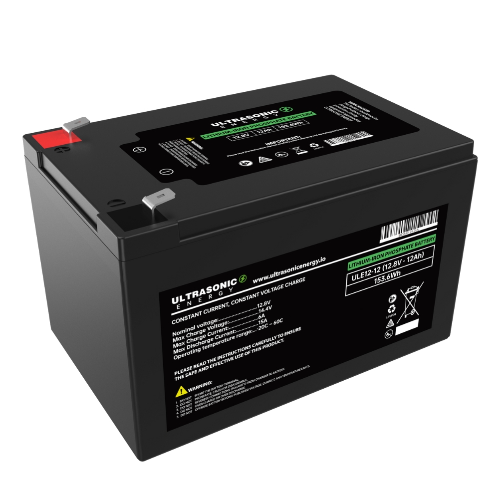 Ultrasonic LTT-LAR1212P3 LiFePO4 Battery ,voltage: 12.8V, capacity: 12AH