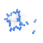 50 LED light blue kit 50 200 OHM resistors for Arduino and Raspberry Blue 2