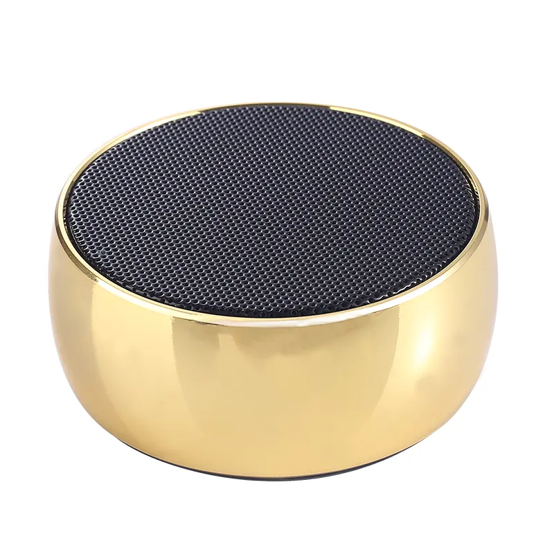 Simplicity BS01 Gold Portable Wireless Bluetooth Speaker , Compact Wireless Sound Device