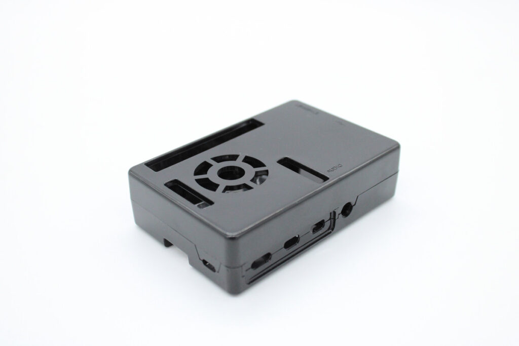 Besomi Electronics Black ABS Plastic Housing for Raspberry Pi 4B - LT-4A05 ABS Case Electrical Case designed to protect your device from Mechanical Damage and Electrostatic Discharge Protection