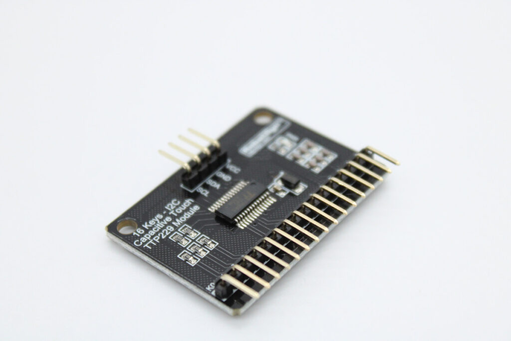 Besomi Electronics 16 Keys Capacitive Touch Sensor Module. TTP229 I2C Bus. to capacitive inputs can Connect Special capacitive KeyPad, Any Metal Objects, Prints of Electronic Ink or pens, Fruits