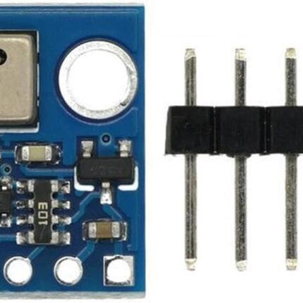 AHT10 MEMS Temperature & Humidity Sensor - High-Precision Digital Module for Weather Stations, IoT - I2C Interface.