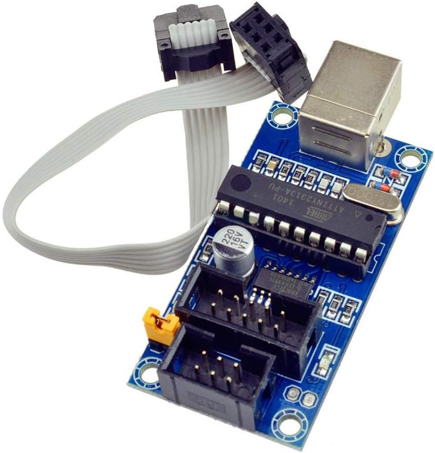 USB to ISP Programmer - Universal In-System Programming Tool for Microcontrollers - Easy Programming and Firmware Updates .