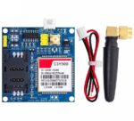 SIM900 Wireless Extension Module GSM GPRS Board with Antenna - Reliable Wireless Connectivity with SIM900 Chip - Dual Power Supply Options - Ideal for Radio Antennas