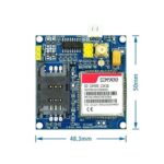 SIM900 Wireless Extension Module GSM GPRS Board with Antenna - Reliable Wireless Connectivity with SIM900 Chip - Dual Power Supply Options - Ideal for Radio Antennas