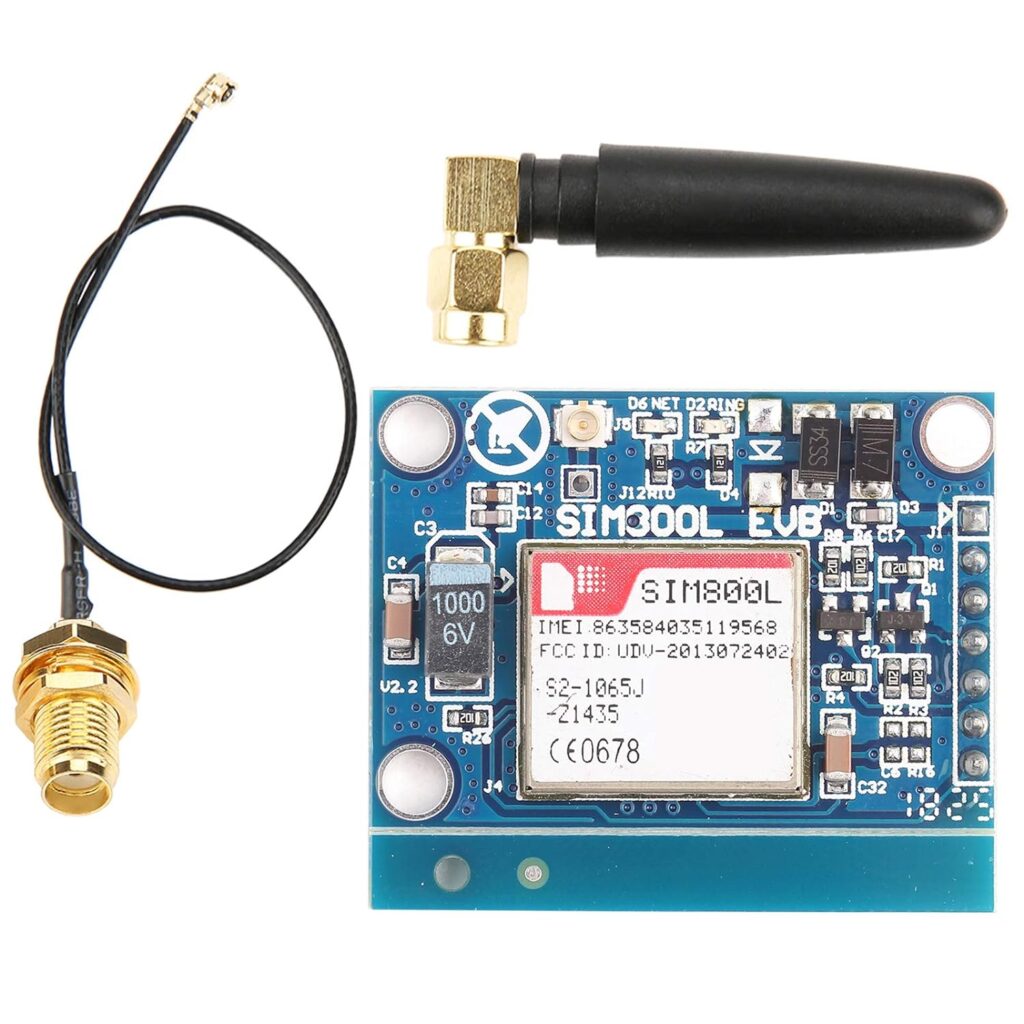 V2.2 SIM800L Quad-Band GSM/GPRS Module with Bluetooth, FM, Embedded AT - Complete Wireless Solution for Radio Antennas .