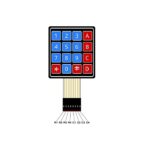 4x4 Matrix Keypad Module - 16 Button Security Access-Control Keypad with Numeric and Alphabetic Buttons - Compatible with Arduino and Raspberry Pi