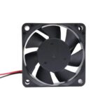 24V DC Cooling Fan, 60x60mm- High-Efficiency, Low Noise, Durable Build, Electronics Cooling.