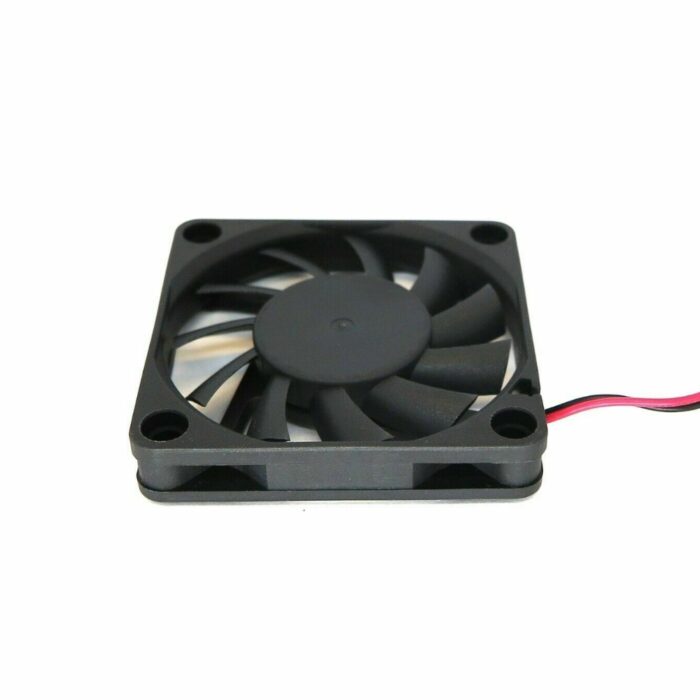 24V DC Cooling Fan, 60x60mm- High-Efficiency, Low Noise, Durable Build, Electronics Cooling.