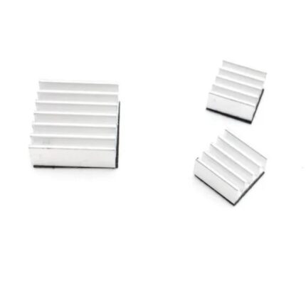 Raspberry Pi  Aluminum 3 Sizes Heat Sink Set-Efficient Thermal Management, Overclocking Support, Essential Cooling Accessory
