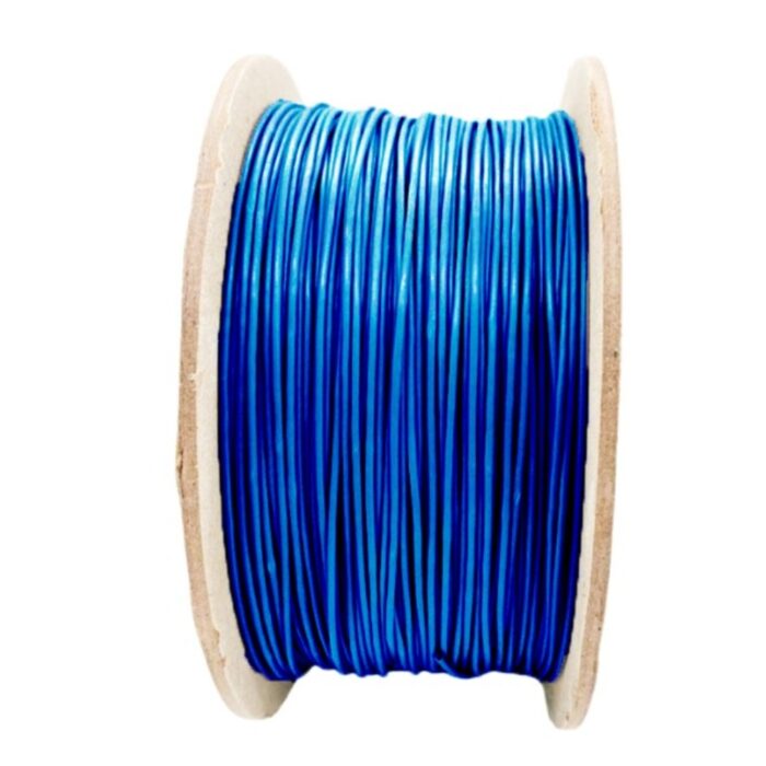 Besomi Premium Blue Electrical Wire- 18AWG, High Flexibility, PVC Coated, Spool, for DIY Projects and Repairs, Long-Lasting and Durable