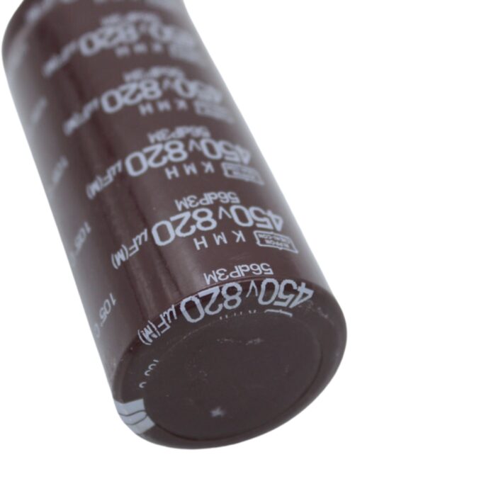 Electrolytic Capacitor 820uF  450V - High-Capacity , Robust Performance for Power Supplies