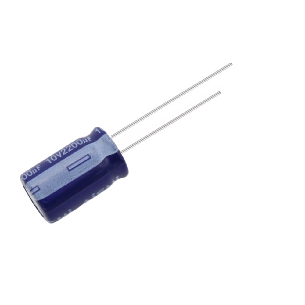 Electrolytic Capacitor 2200uF 10V- High Capacity , Enhanced Performance for Energy Regulation