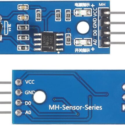 LM393 Linear Hall Effect Sensor Module, Precision Magnetic Field Detection, Comparator Output for Industrial and DIY Projects