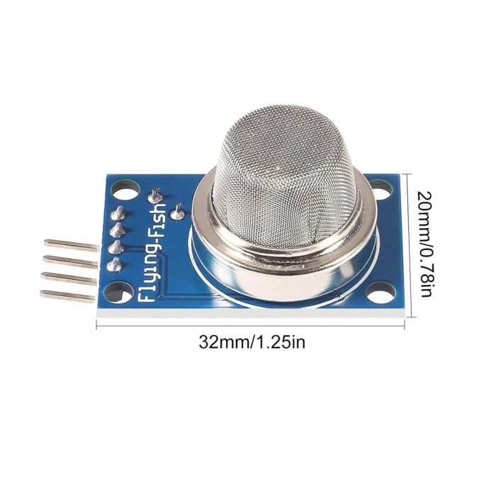 Besomi Electronics MQ8 BOARD (Hydrogen Gas Sensor), Gas Sensor Module for Hydrogen Detection