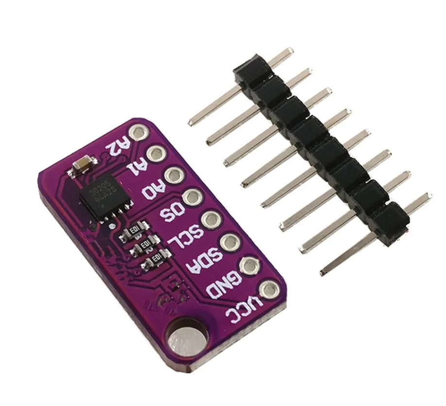 MAX30205 Human Body Temperature Sensor Module- Body Temperature Sensor for Health Monitoring