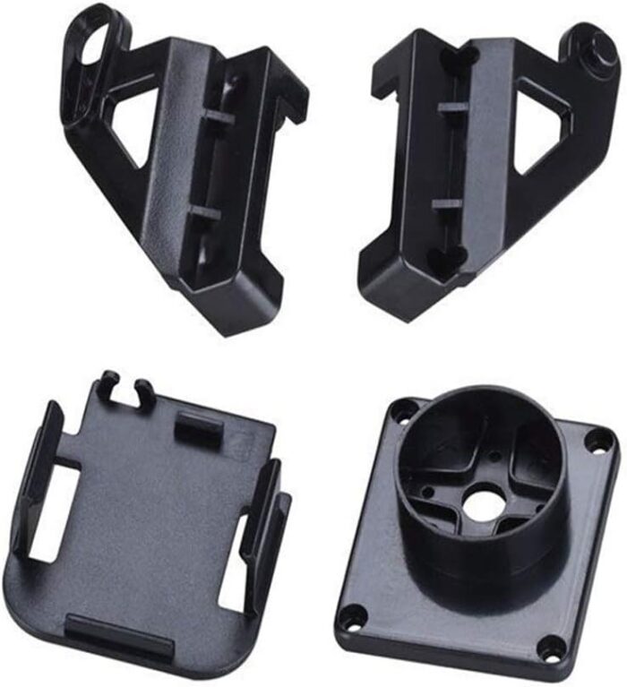 Black nylon pan and tilt bracket kit for SG90 servo's- Pan and Tilt Bracket Kit for Servo Motors