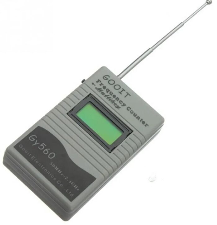 GY560 Frequency Test Device for Two Way Radio Transceiver GSM 50 MHz-2.4 GHz Frequency Counter Meter