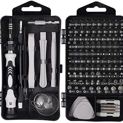 Best Precision Screwdriver Sets,122 in 1 Screwdriver and complete tools.