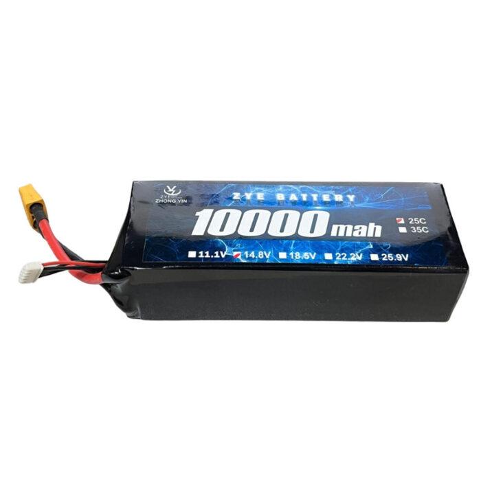 ZY Energy, 11.1V 10000mAh LiPo Battery – 3S 25C-35C High Discharge Rate with XT60 Connector BCBx0604 1